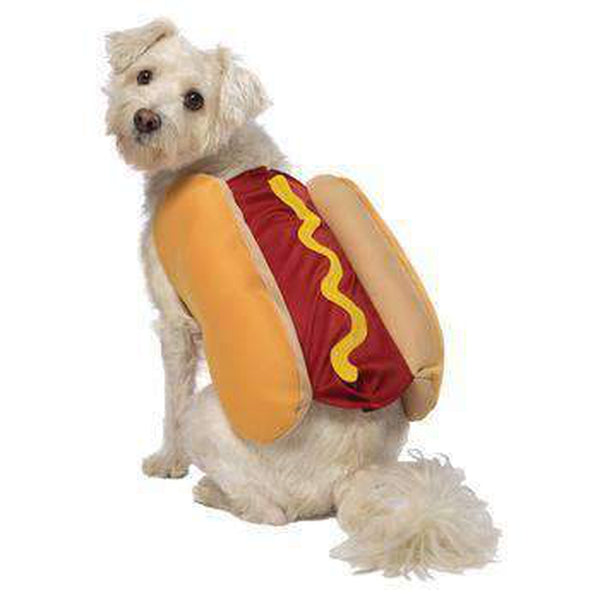 Hot Dog with Mustard Dog Halloween Costume Furbabeez