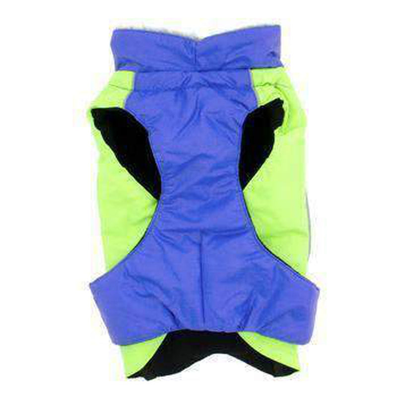 Alpine All-Weather Dog Coat - Blue and Green, Pet Clothes, Furbabeez, [tag]