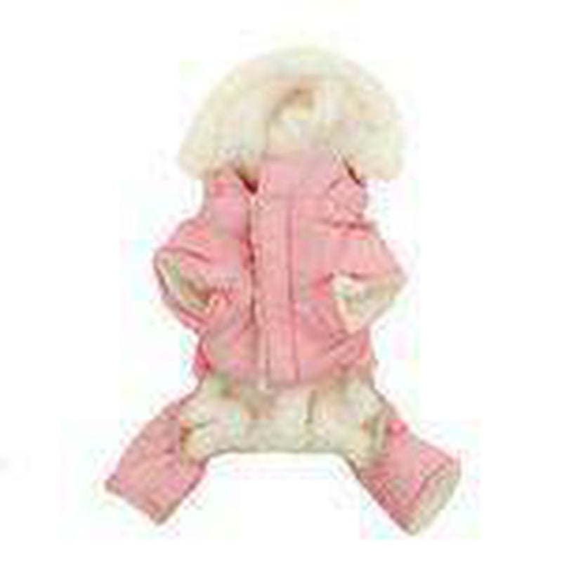 Ruffin It Snowsuit - Pink, Pet Clothes, Furbabeez, [tag]