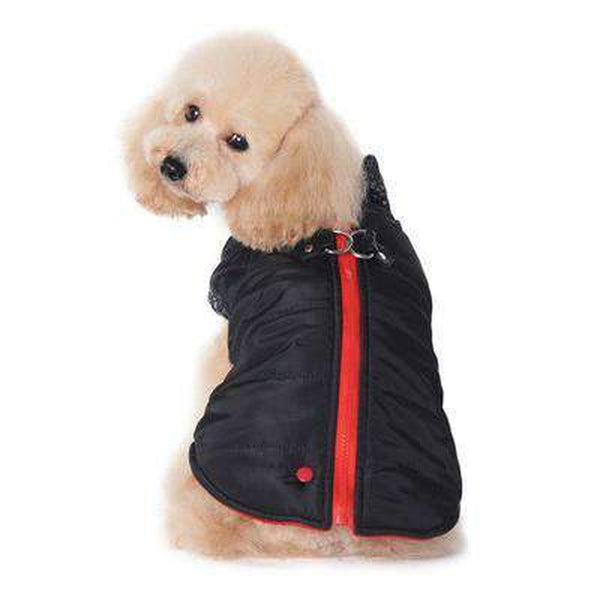 Pawsace Fleece Dog Bomber Jacket