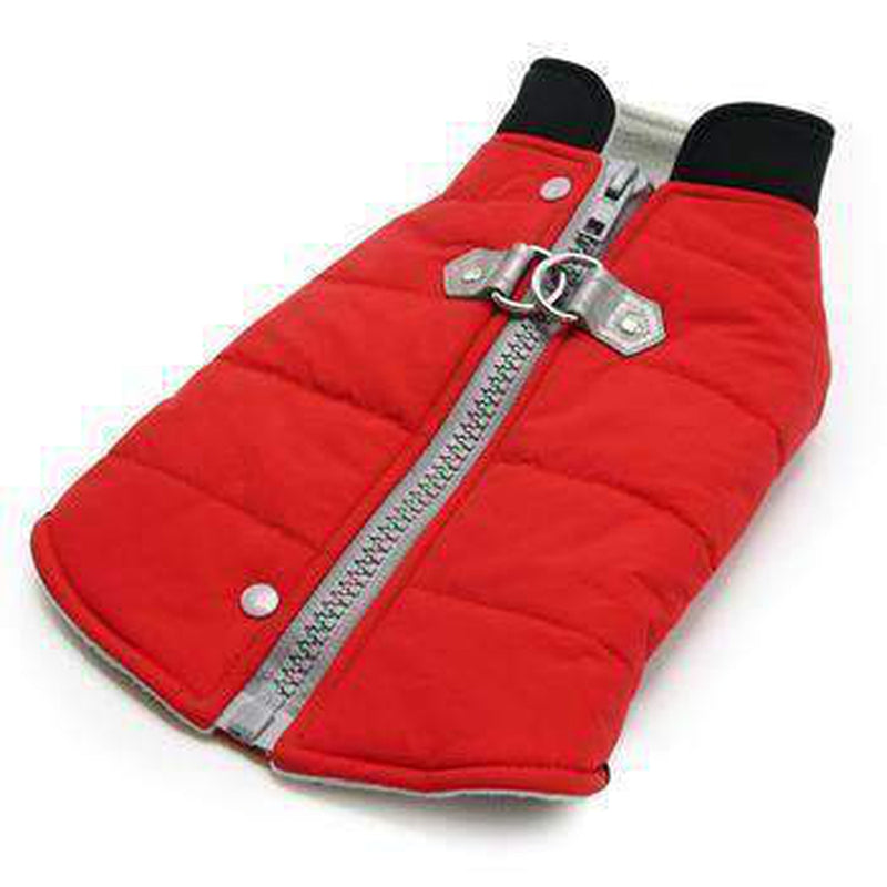 Runner Dog Coat - Red, Pet Clothes, Furbabeez, [tag]