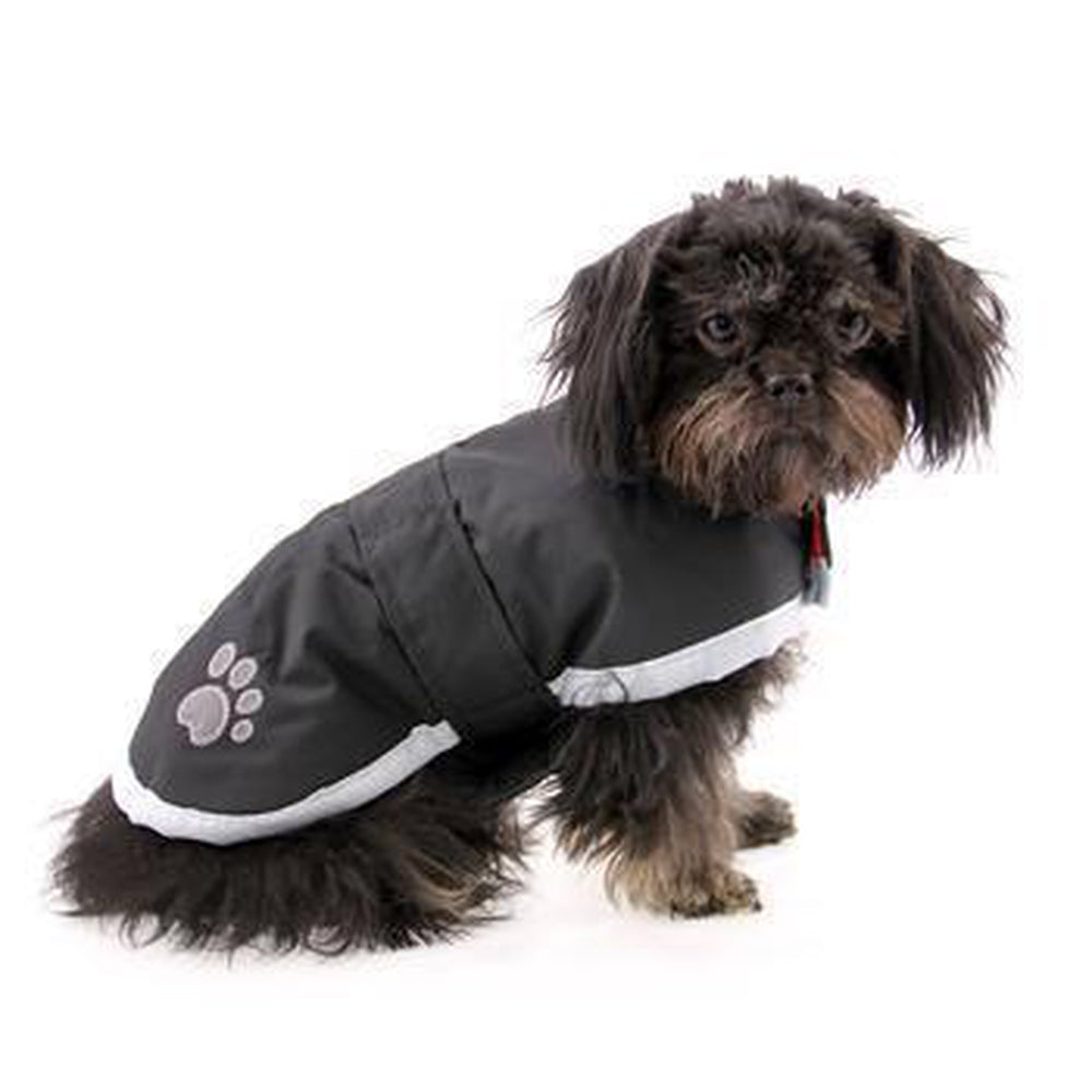 Zack and Zoey Nor easter Dog Blanket Coat Black Furbabeez